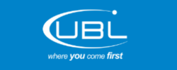 UBL logo with the tagline 'where you come first' on a blue background."