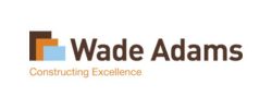"Wade Adams logo with the tagline 'Constructing Excellence.'"